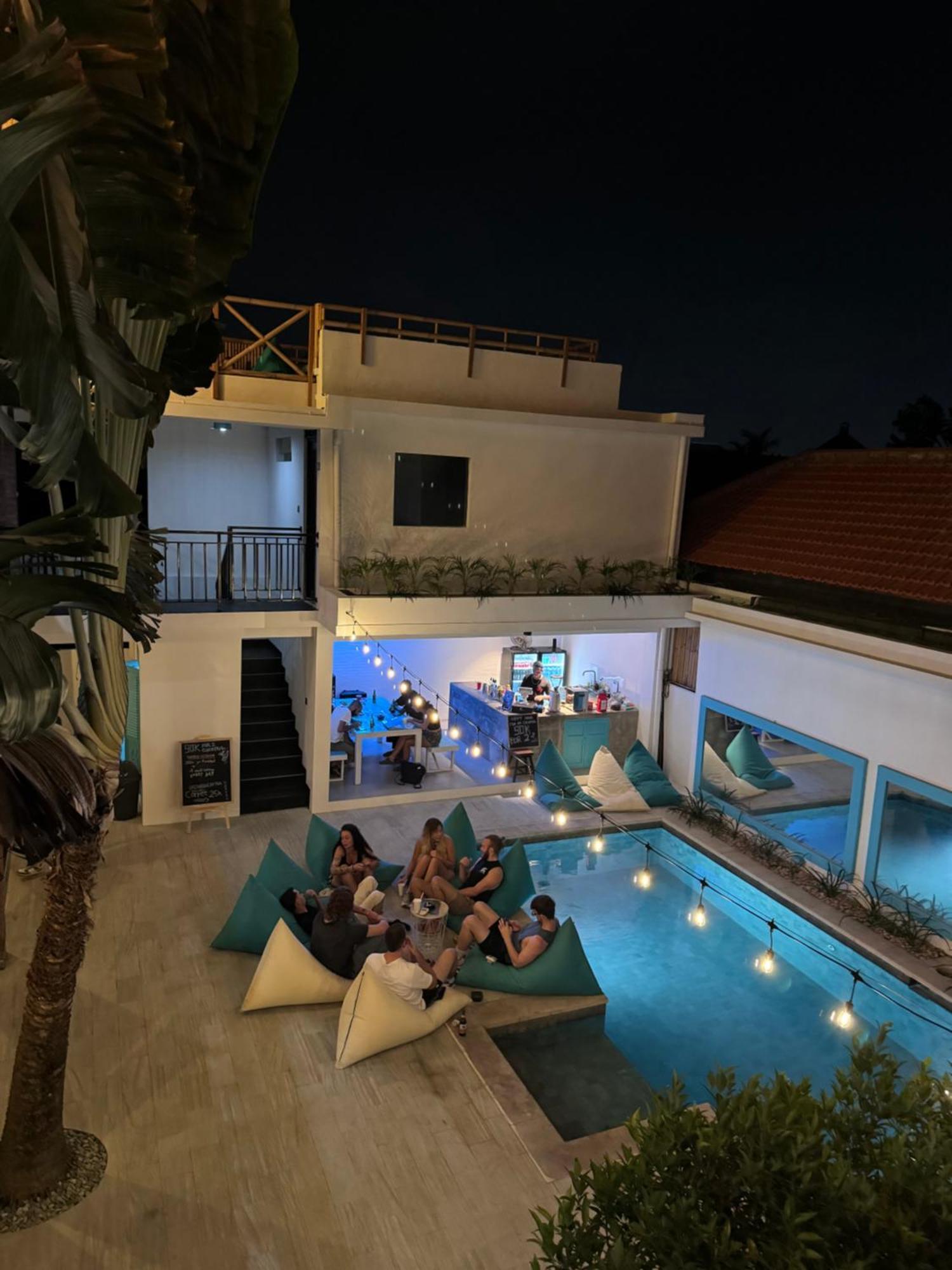 Canggu Central Hostel Dış mekan fotoğraf